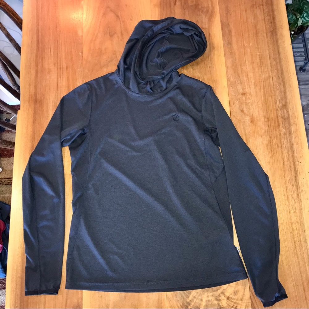 Fjallraven Abisko Sun-Hoodie, navy, s